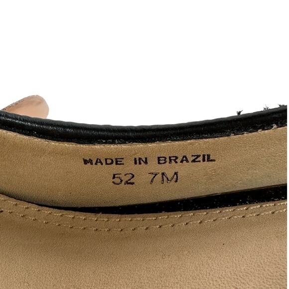 Diane Von Furstenberg Vintage Real Calf Fur Animal Print Block Heel Pumps Sz 7 - Picture 7 of 12